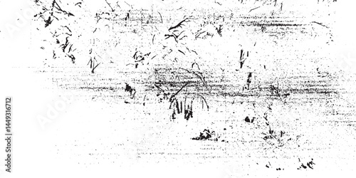 White background on cement floor texture.Distressed black sketch texture. Distress Overlay Texture. Subtle grain texture overlay