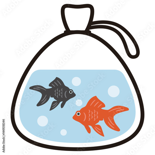 金魚すくいのアイコン