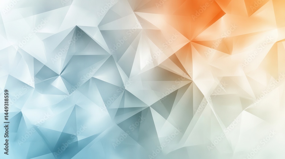 Obraz premium Abstract geometric polygonal background