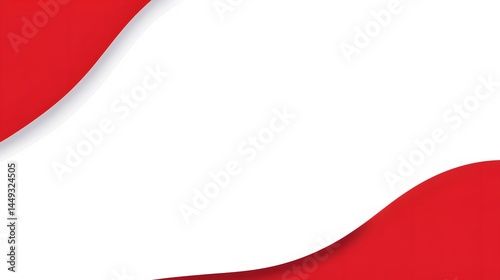 Free Download Abstract Red and White Wave Background Design - GFXLoad