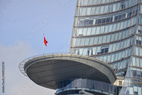 Vietnamese Air Force Helicopter Display on 50th Anniversary of National Reunification