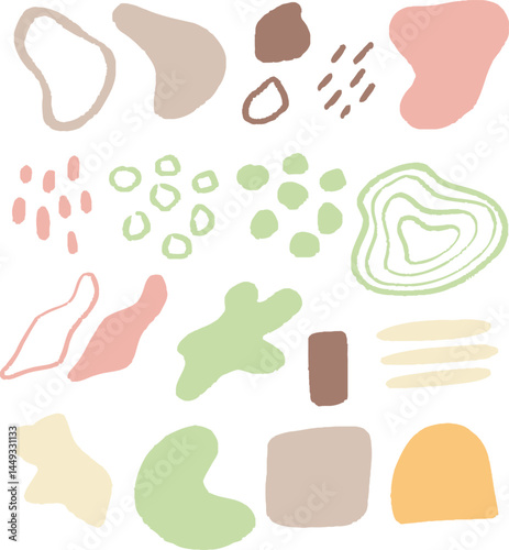 Pastel Abstract Shapes
