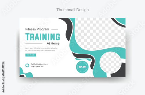 gym thumbnail design, fitness training template, shape your body banner design, fitness cover template, gym banner 