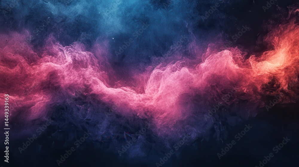 Abstract nebula swirls of vibrant colors Abstract nebula swirls of vibrant colors
