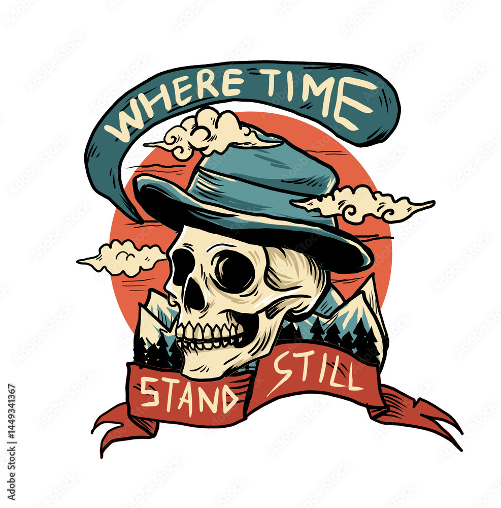 Obraz premium Where Time Stand Still