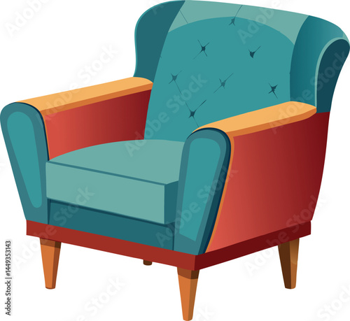 Modern armchair