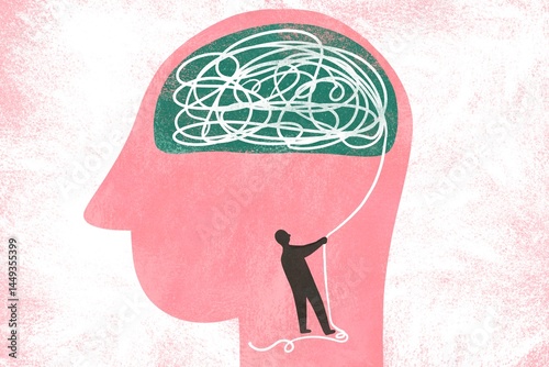 Mental health illustration