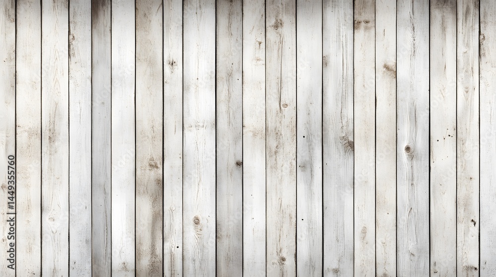 Obraz premium Whitewashed Wooden Planks Texture Background Rustic Weathered Grey Barn Wood Wall Paneling Farmhouse Style
