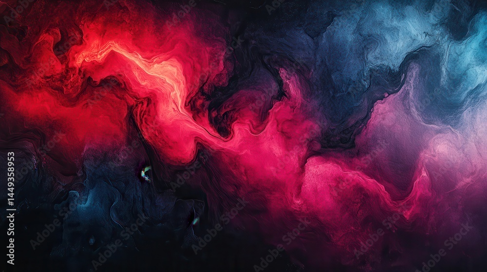 Fototapeta premium Abstract swirling colors (53)