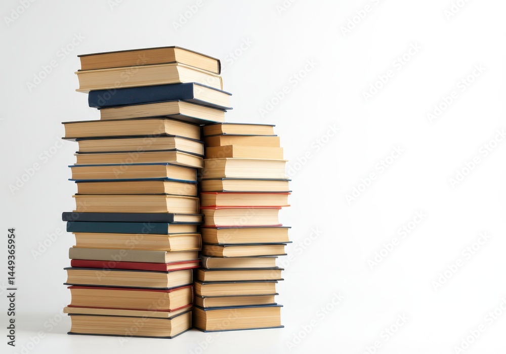 Large Stack of Books Education Literature Reading Knowledge Wisdom Study Library Bookshelf Academic Large Stack of Books Education Literature Reading Knowledge Wisdom Study Library Bookshelf Academic