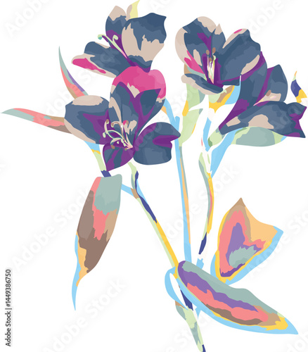 Abstract Flowers
