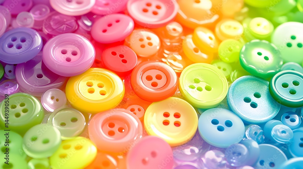Rainbow Colorful Buttons Background Texture Rainbow Colorful Buttons Background Texture