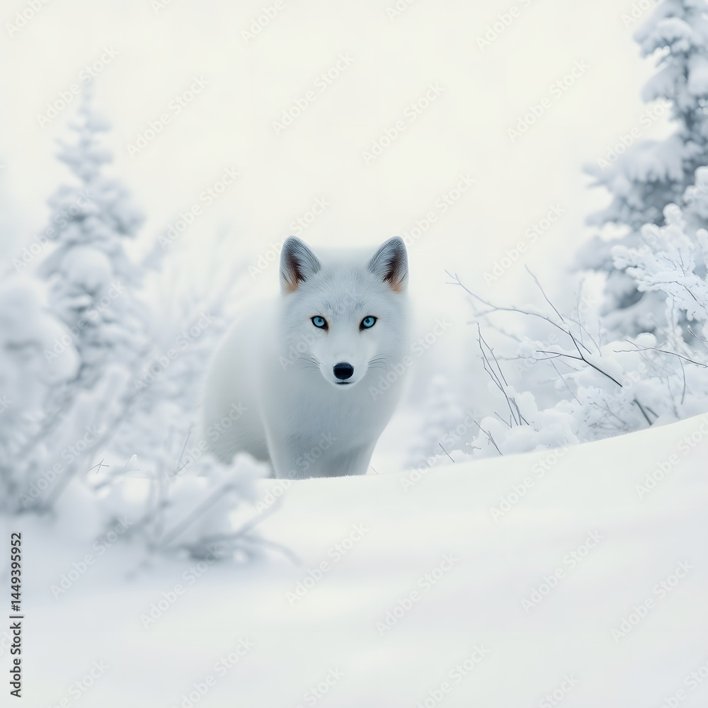 white wolf in the snow white wolf in the snow
