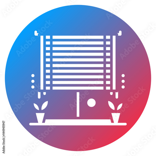 Blinds Vector Icon