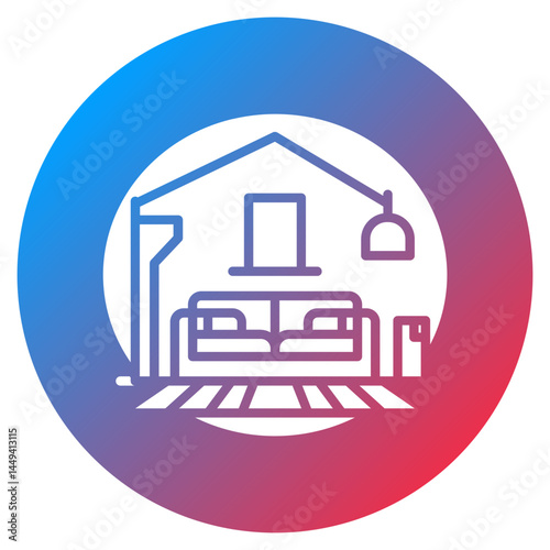 Home Staging Vector Icon
