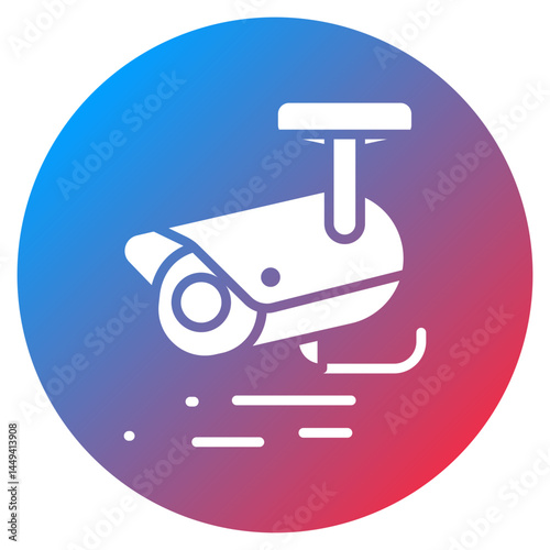 Security Camera Vector Icon