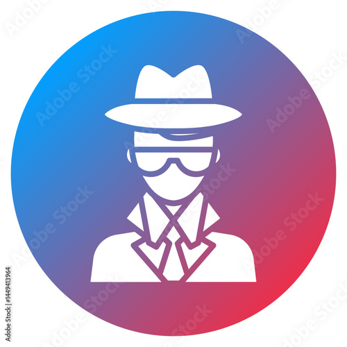 Undercover Agent Vector Icon