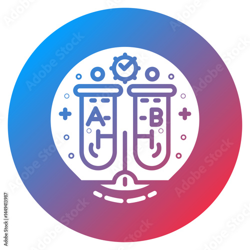 AB Testing Vector Icon