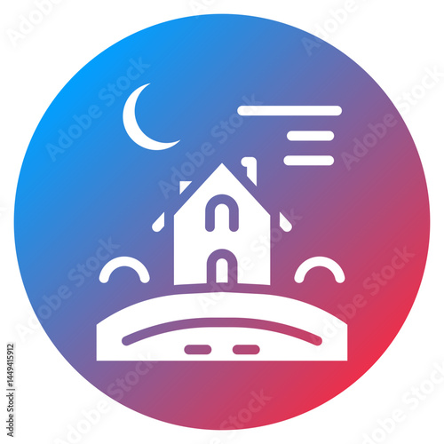Horror Film Vector Icon
