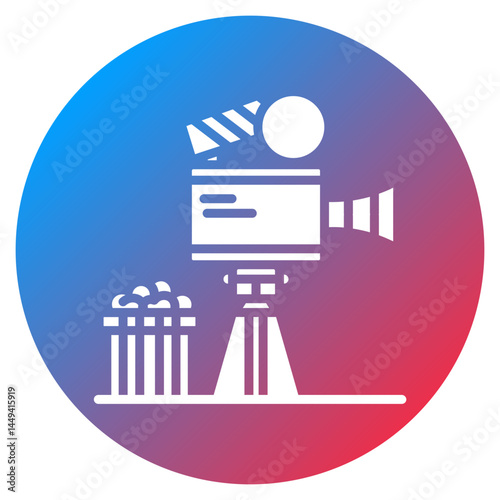 Movie Adaptation Vector Icon
