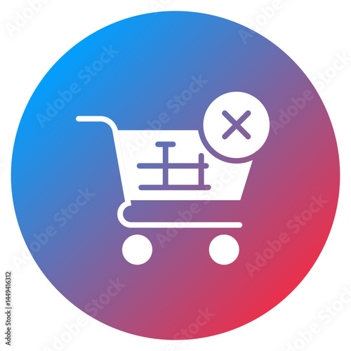 Order Cancellation Vector Icon
