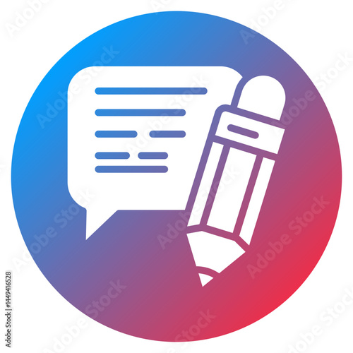 Product Description Vector Icon