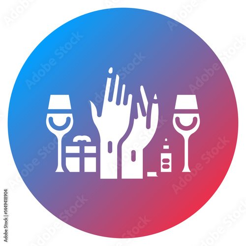 Bachelorette Party Vector Icon