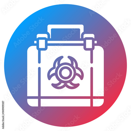 Chemical Spill Kit Vector Icon