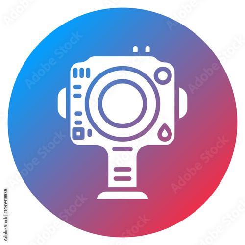 Thermal Imaging Camera Vector Icon
