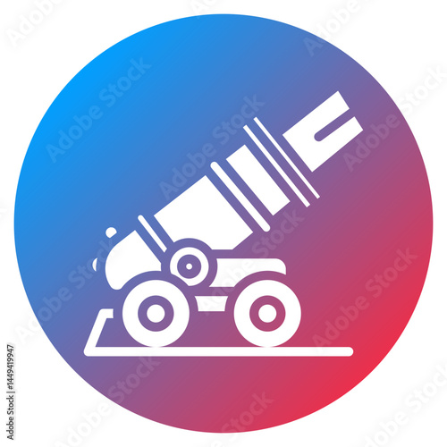 Water Cannon Vector Icon