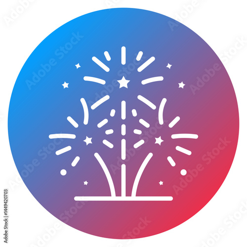 Fireworks Vector Icon