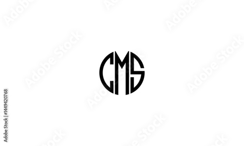 CMS initial letter, monogram logo