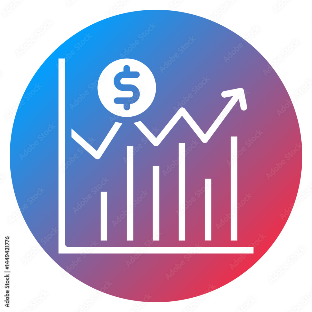Stock Market Vector Icon Stock Market Vector Icon