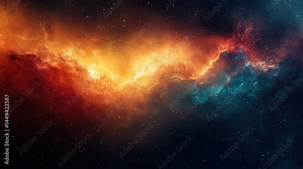 Fototapeta premium Cosmic Nebula (9)