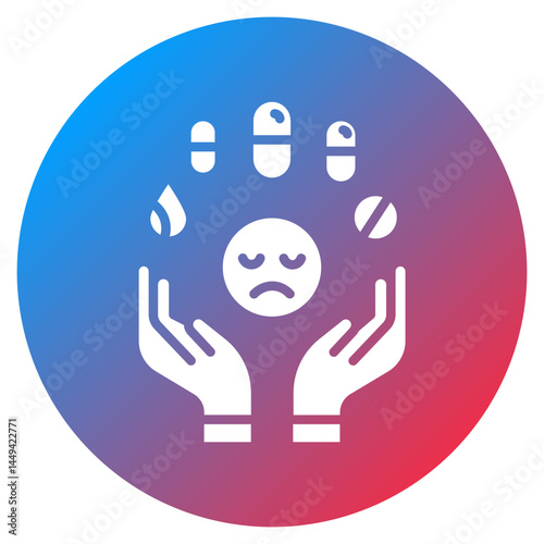 Antidepressants Vector Icon