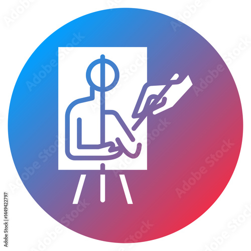 Art Therapy Vector Icon