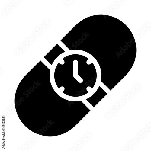 Time Capsule Solid Icon