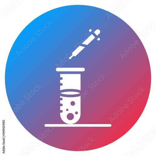 Chemical Sample Vector Icon