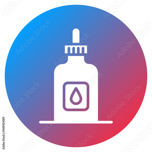 Chemical Solvent Vector Icon