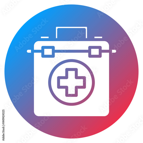 Chemical Spill Kit Vector Icon