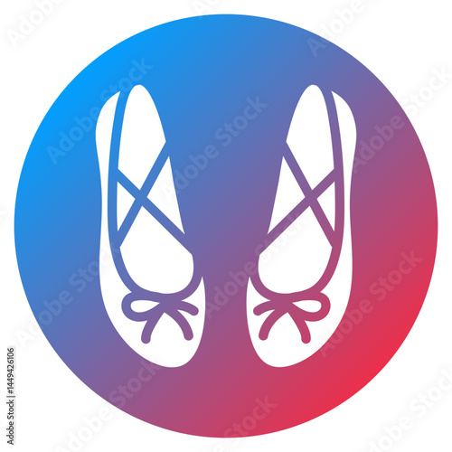 Ballet Flats Vector Icon