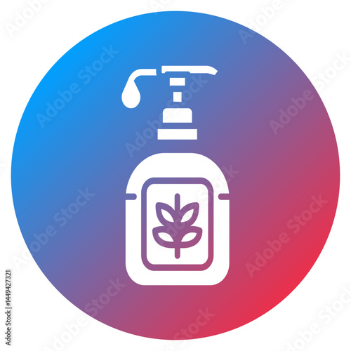 Disinfectant Jar Vector Icon