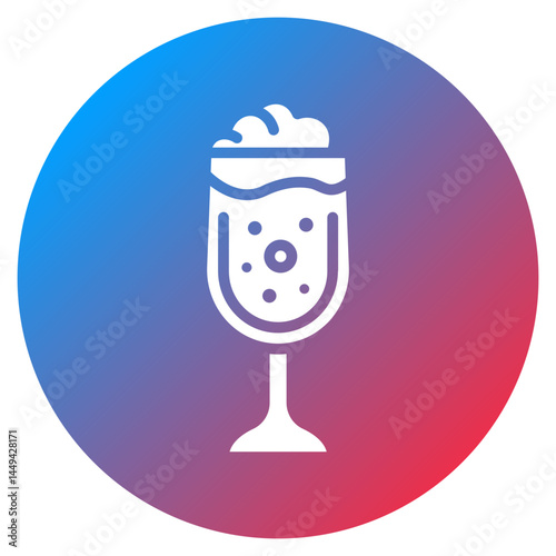 Bubbly Drink Vector Icon