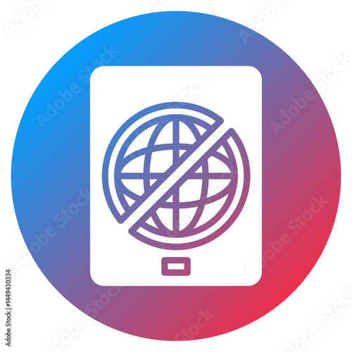 Travel Ban Vector Icon