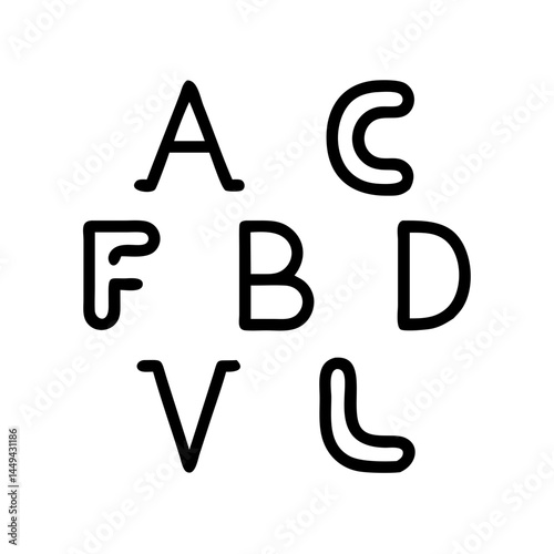 Watercolor vintage black letter a to z , alphabet for crest design, initials, monogram print. Vector font of grunge letters. Hand drawn ink alphabet. Grunge scratch type font.
