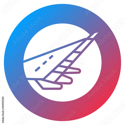 Wing Flap Vector Icon