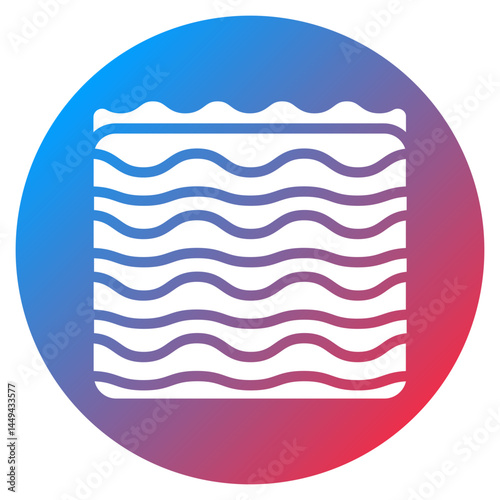 Bath Mat Vector Icon