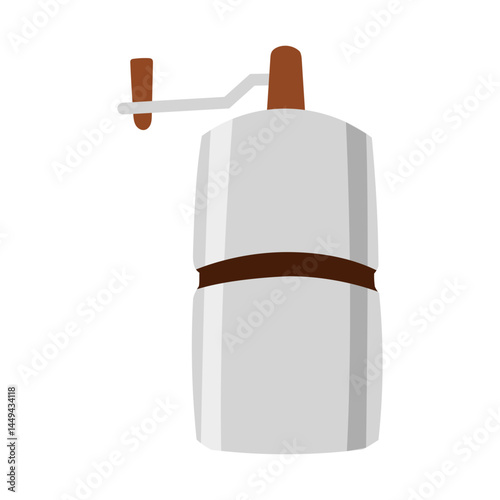 coffee grinder isolated on white