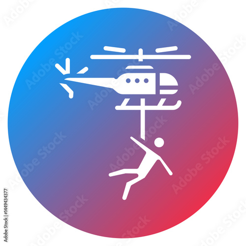 Hostage Rescue Vector Icon