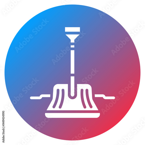 Snow Shovel Vector Icon